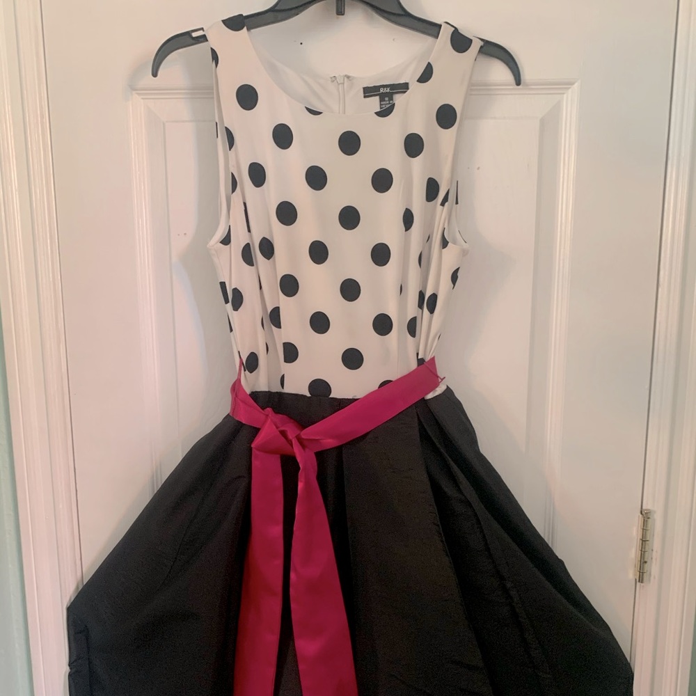 Polka dot Vintage inspired dress